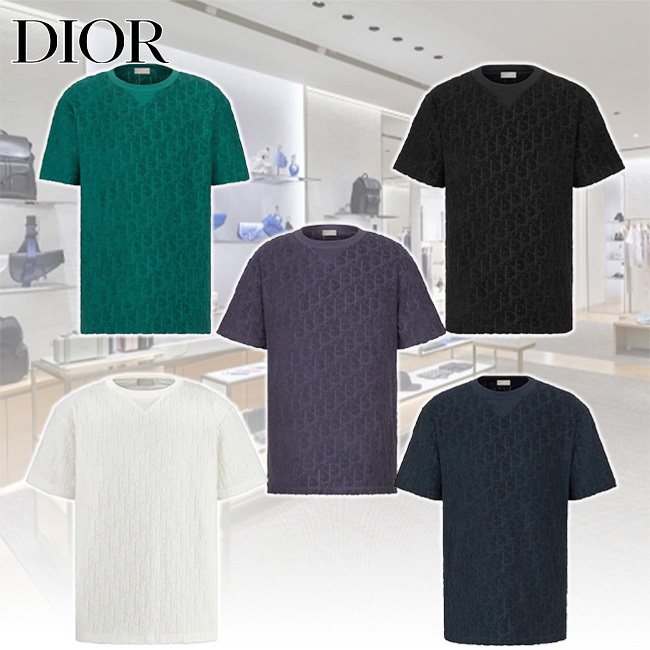 【大注目】 直営店 ディオール Tシャツ オーバーサイズ コットン オブリーク Tシャツ・カットソー 【大注目】 直営店 ディオール Tシャツ オーバーサイズ コットン オブリーク Tシャツ・カットソー