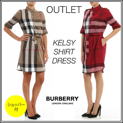 Burberry x ワンピース・オールインワン(レディース) - 海外通販のBUYMA