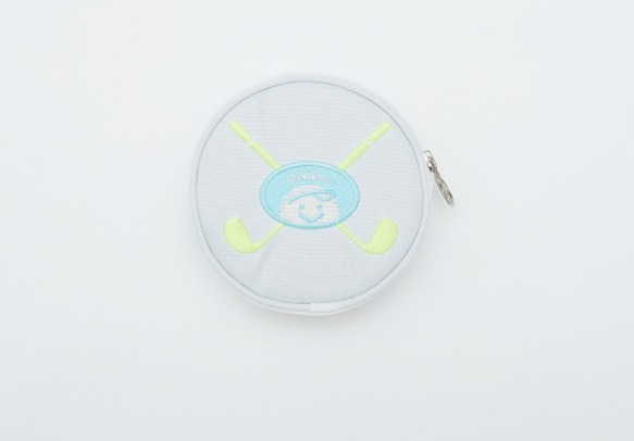 【pivvee】 2030ゴルフウェア cross'vee ball pouch pivvee】 2030ゴルフウェア cross'vee ball pouch