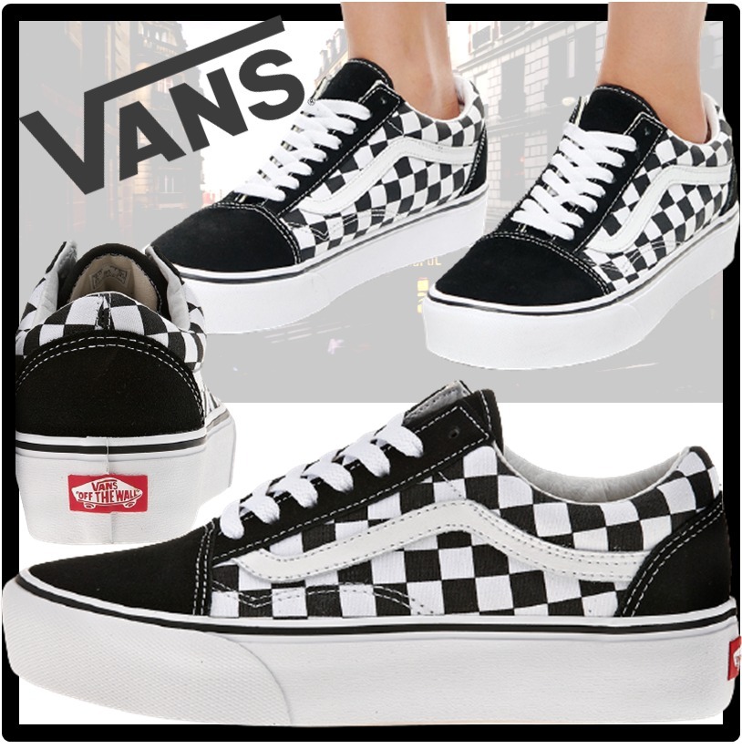 ☆送料・関税込☆VANS★OLD SKOOL PLATFORM 厚底★22-25cm★