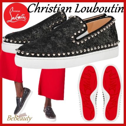 Christian Louboutin PIK BOAT x スニーカー(レディース)|新作を海外 Christian Louboutin PIK BOAT x スニーカー(レディース)|新作を海外