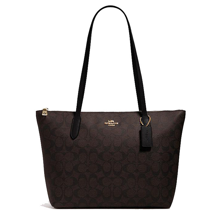 Coach トートバッグ ★残りわずか 通勤通学に★Coach シグネチャーキャンバス トート(6)