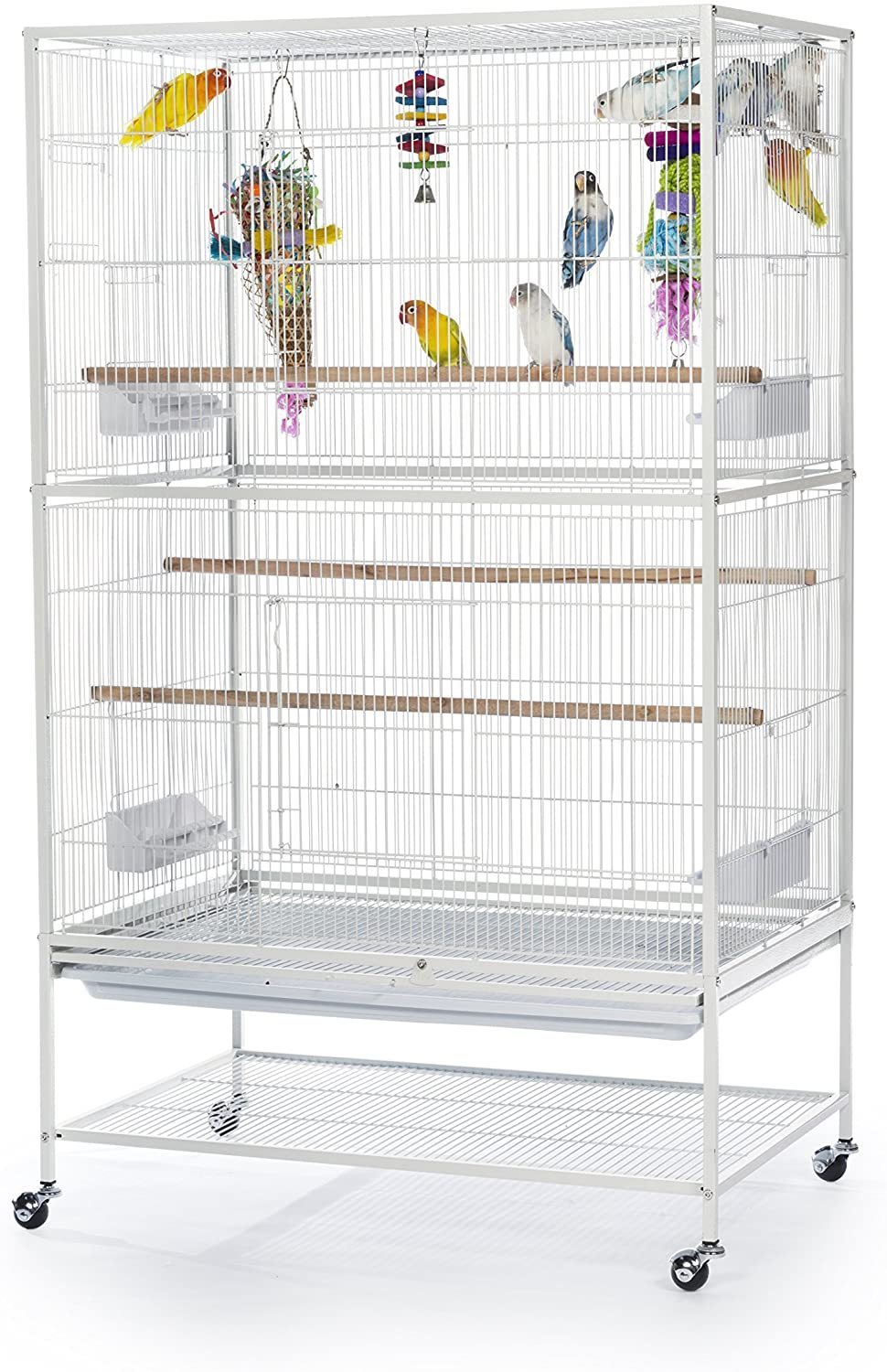 PrevuePet フライトバードケージ 鳥かご ホワイト