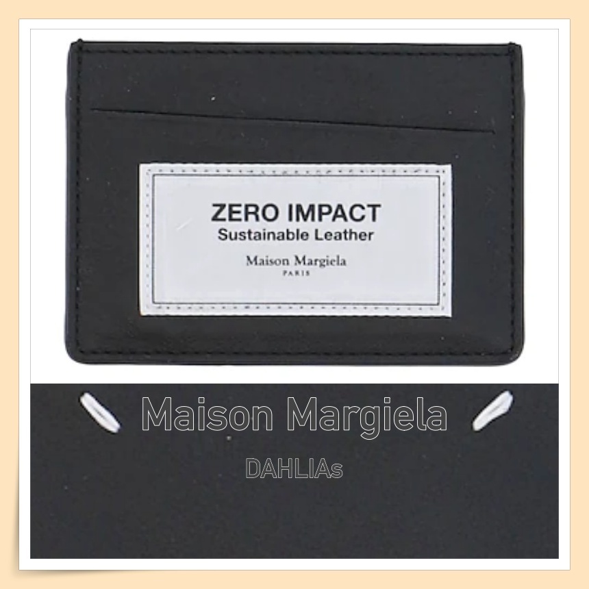 【Maison Margiela】エンボスレザー ロゴ入り カードホルダー** カードケース・名刺入れ 【Maison Margiela】エンボスレザー ロゴ入り カードホルダー** カードケース・名刺入れ