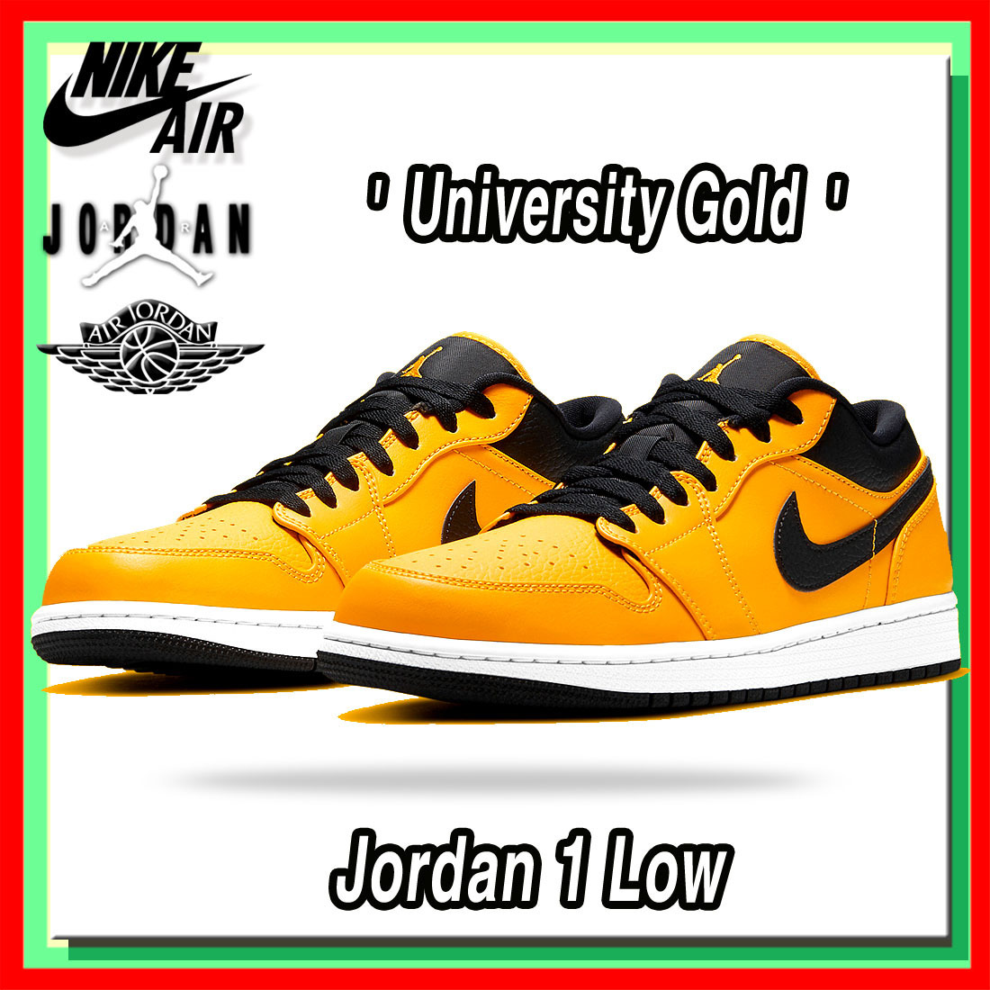 人気が高い Jordan 1 Gold University Low スニーカー 人気が高い Jordan 1 Gold University Low スニーカー