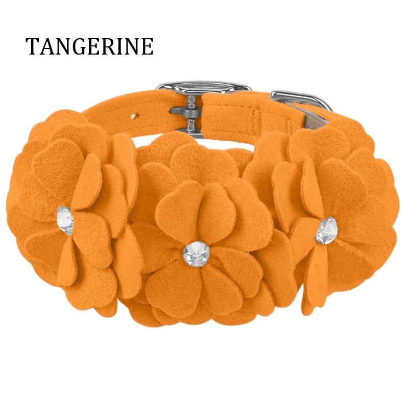 【Susan Lanci】ティンキー フラワー 花 首輪 パステル TC-M Susan Lanci】ティンキー フラワー 花 首輪 パステル TC-M