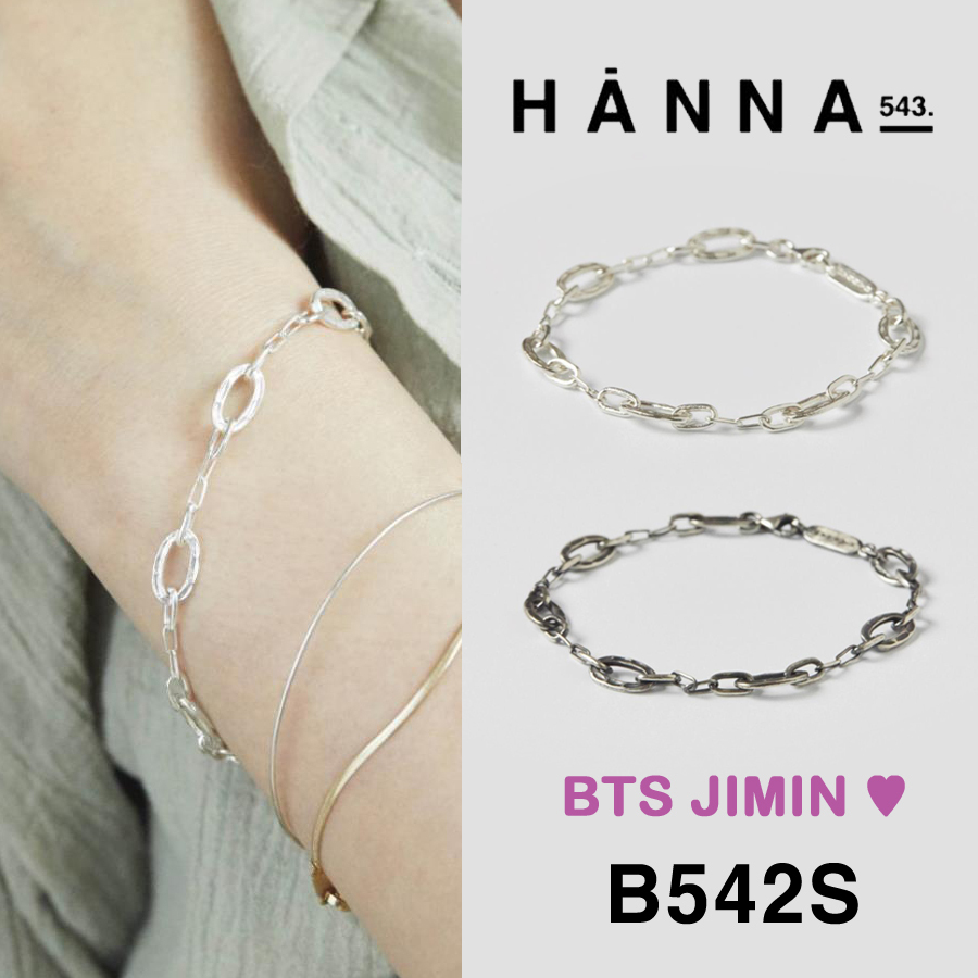 韓国発【HANNA543】BTSジミン着用★B542Sブレスレット
