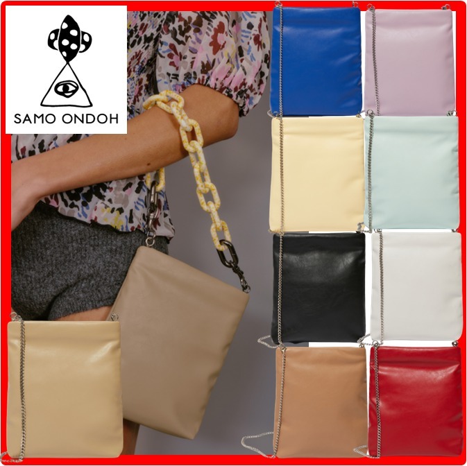 ☆韓国の人気☆【SAMOONDOH】☆phone bag M lambski.n☆バッグ☆