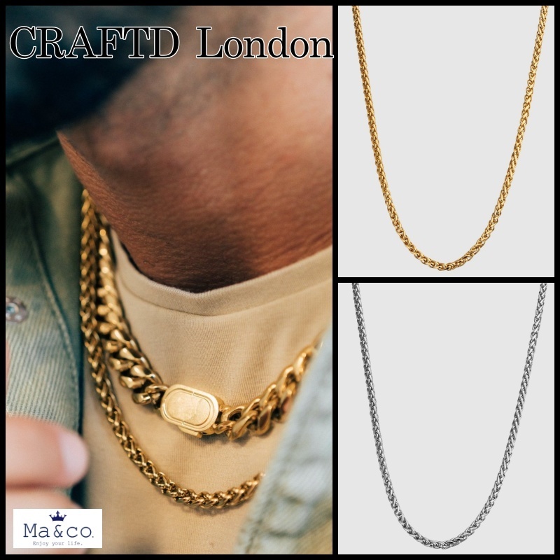 CRAFTD London◇チェーン ネックレス5mm