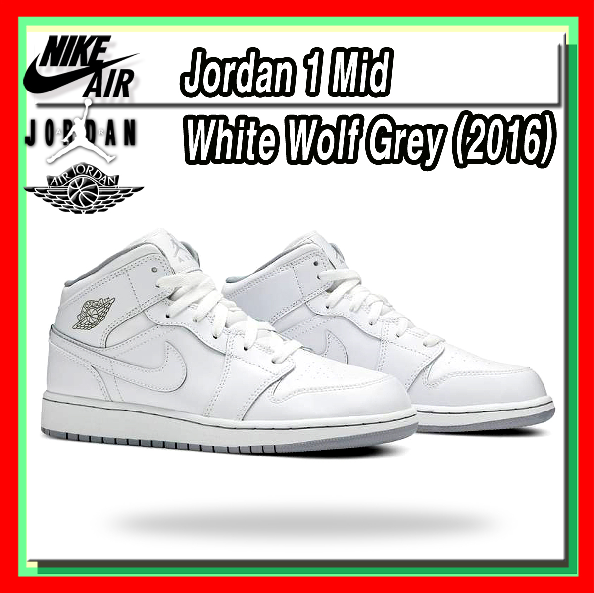注文割引 Jordan 1 Mid White Wolf Grey (2016) スニーカー 注文割引 Jordan 1 Mid White Wolf Grey (2016) スニーカー