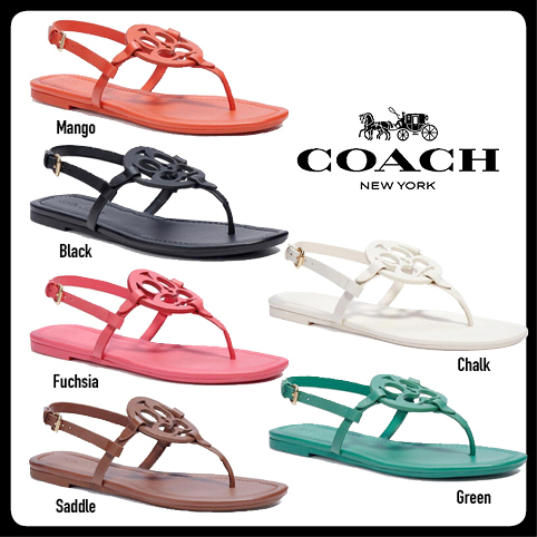 【Coach】新作!Jaci Sandal☆フラットサンダル