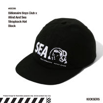 ウィンダンシーコラボ BBC x Wind And Sea Strapback Hat Black ウィンダンシーコラボ BBC x Wind And Sea Strapback Hat Black