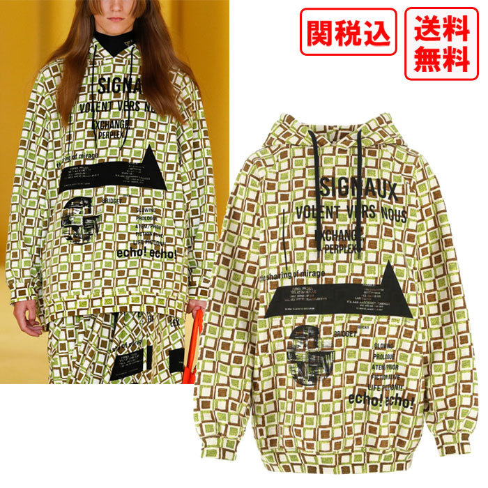 関税・送料込 PRADA cotone stampato パーカー