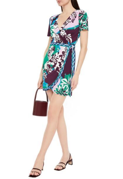 Emilio Pucci ワンピース ☆ Emilio Pucci ☆ ミニラップドレス ワンピース♪SALE(4)