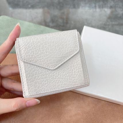 Maison Margiela メゾンマルジェラ 三つ折り財布 ベージュ