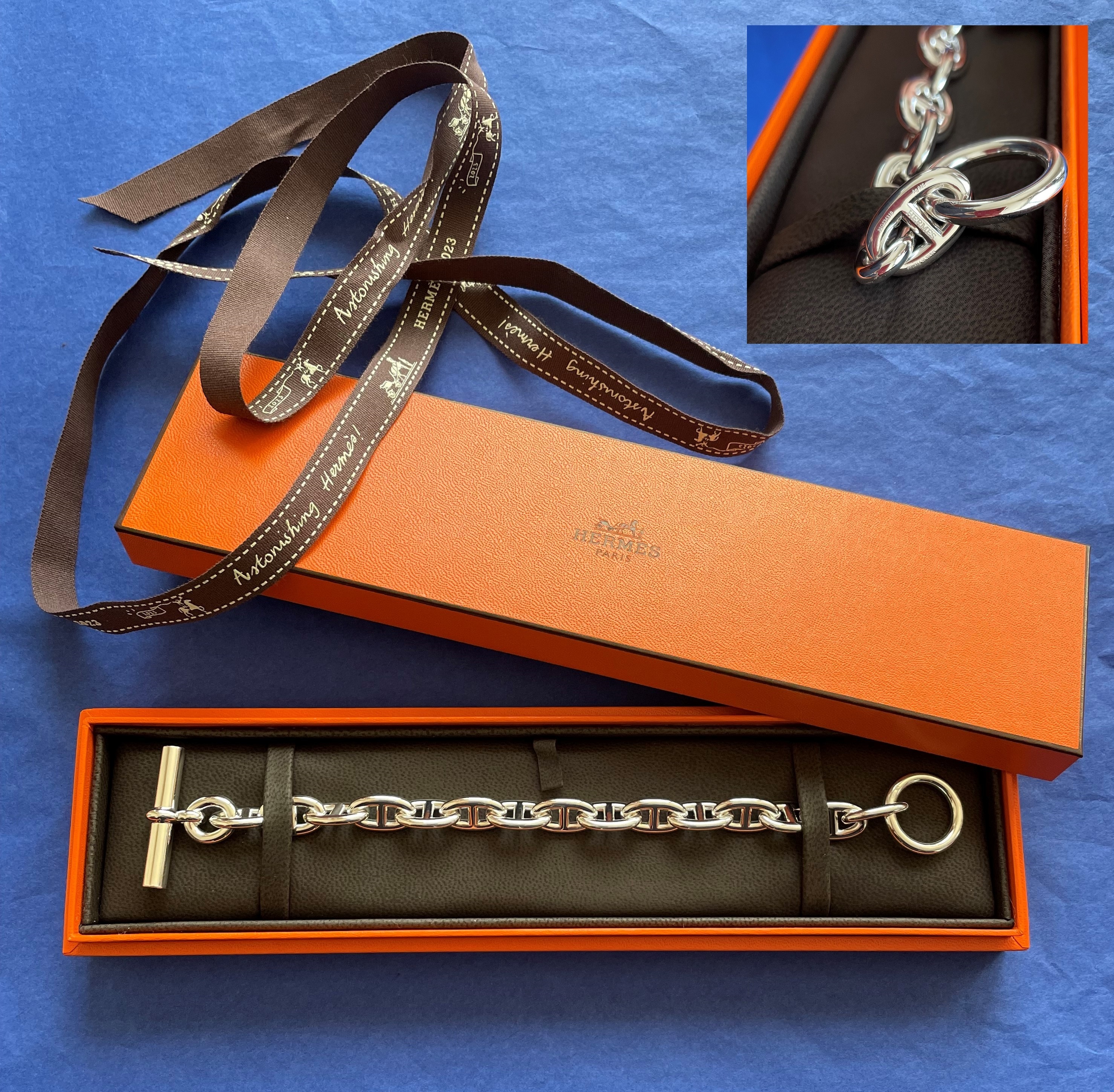 ブレスレット Hermes Chaine d'Ancre MM