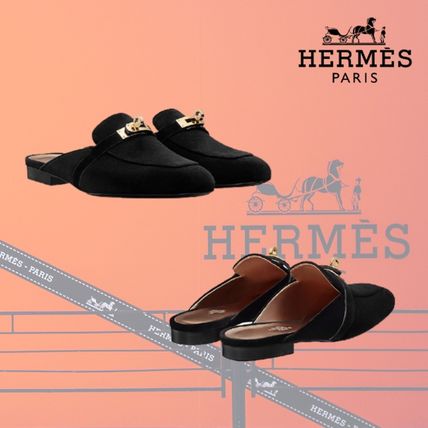 HERMES x フラットシューズ(レディース) - 海外通販のBUYMA