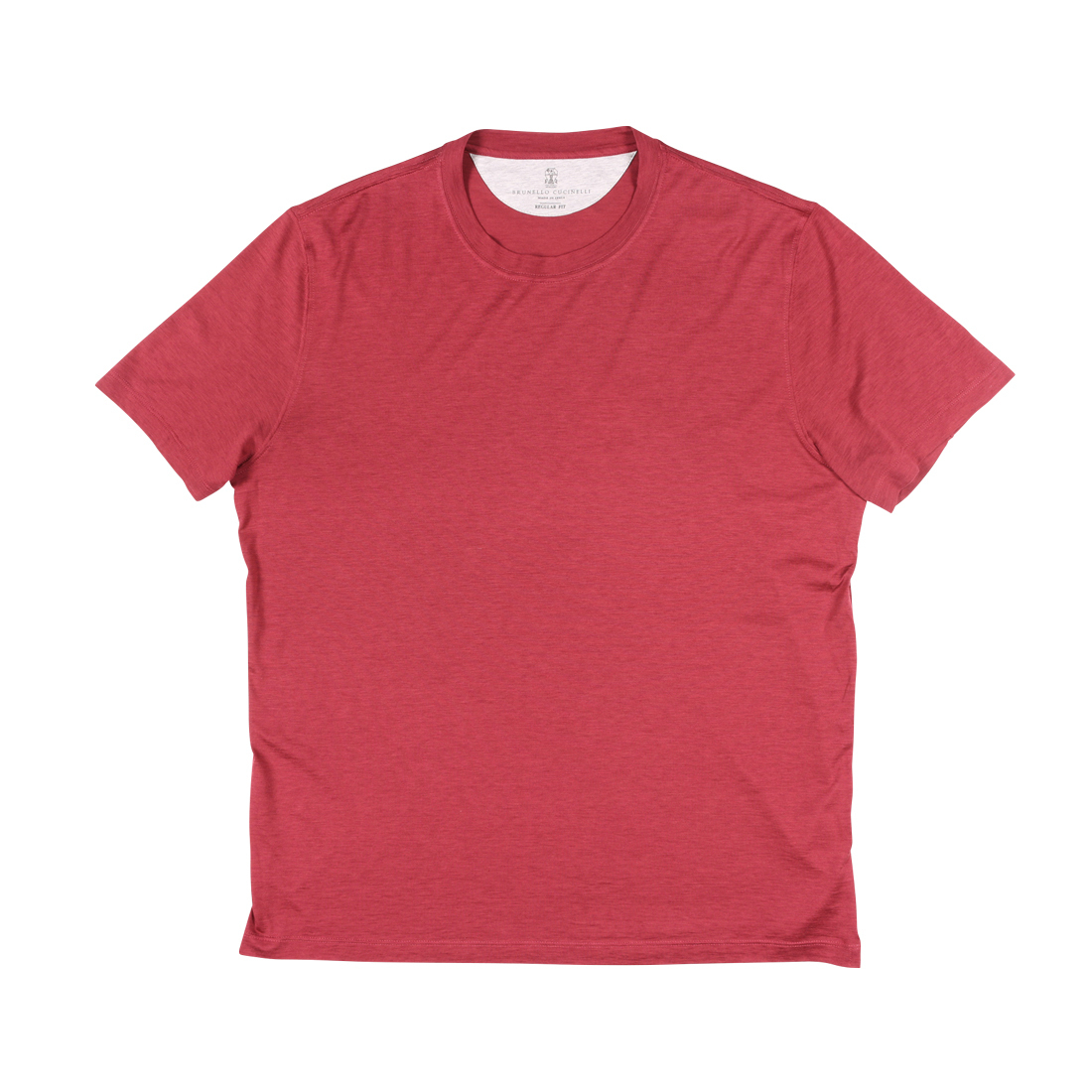 国内発送 BRUNELLO CUCINELLI Uネック半袖Tシャツ 52