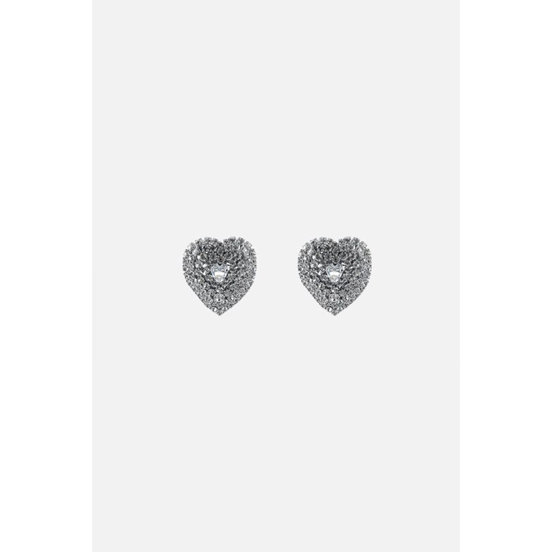 ALESSANDRA RICH ピアス 【アレッサンドラリッチ】ミニクリスタルハートピアス(5)
