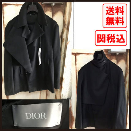 Dior ピーコート 関税・送料込  DIOR MEN  ウール ピーコート