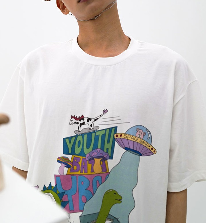 YOUTHBATH Tシャツ・カットソー ☆人気☆【YOUTHBATH】☆PLANET PARK SHORT SLEEV.E☆Tシャツ☆(14)