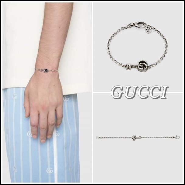 【関税込】新作◆GUCCI グッチ◆ダブルG チェーン ブレスレット