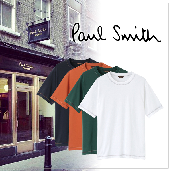 【Paul Smith】ポールスミス トリプルカラーステッチ カットソー