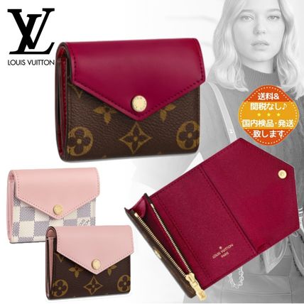 レッド(赤)系 Louis Vuitton(ルイヴィトン) 折りたたみ財布 ...