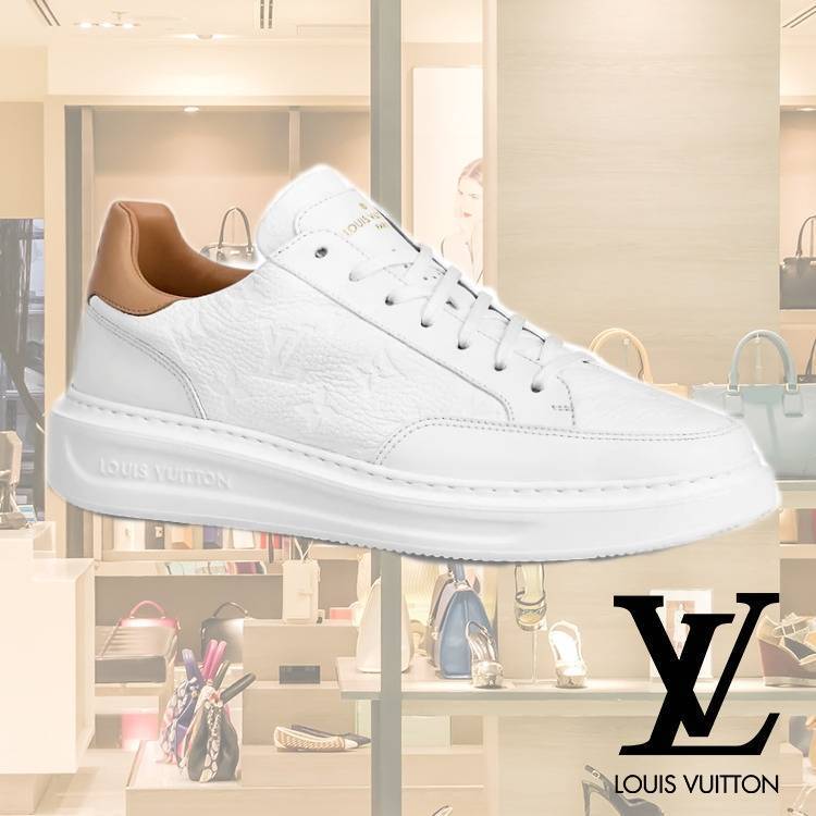 名作残りわずか ビバリーヒルズ・ラインスニーカー (Louis Vuitton