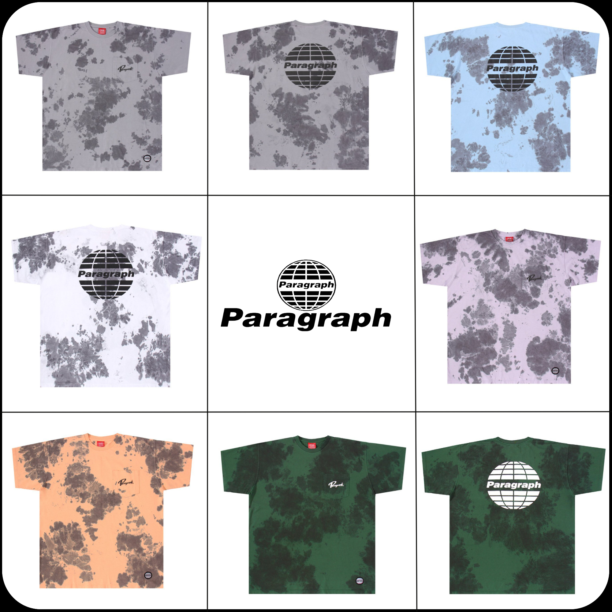 [PARAGRAPH]★韓国大人気★TIE-DYE POCKET シャツ No.63