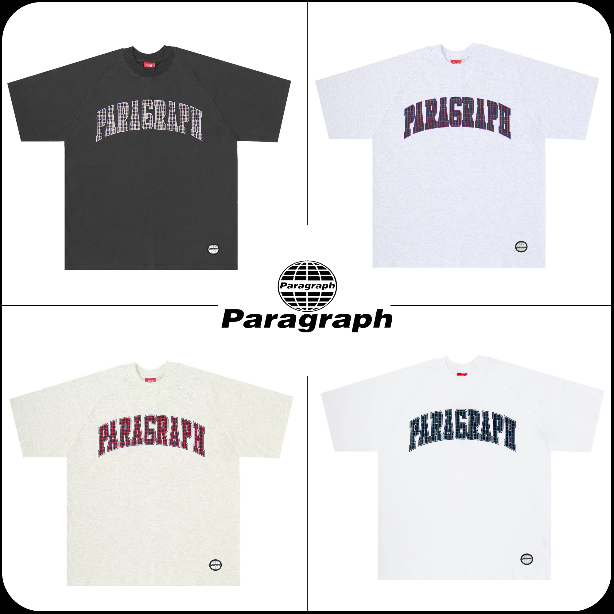 [PARAGRAPH]★韓国大人気★Check Applique シャツ No.46