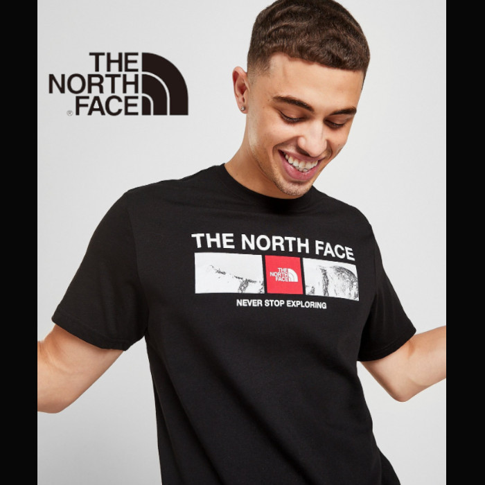 【英国限定】The North Face Box Mountain T-Shirt
