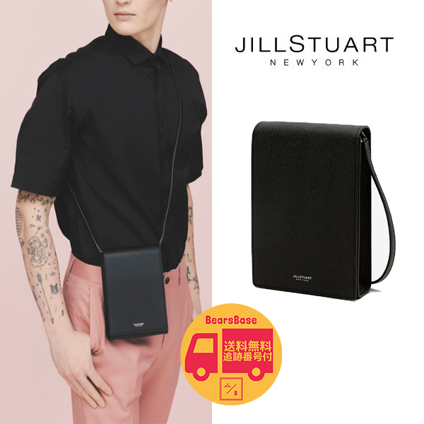 JILLSTUART LEATHER SQUARE CROSS BAG BBH1507 追跡付