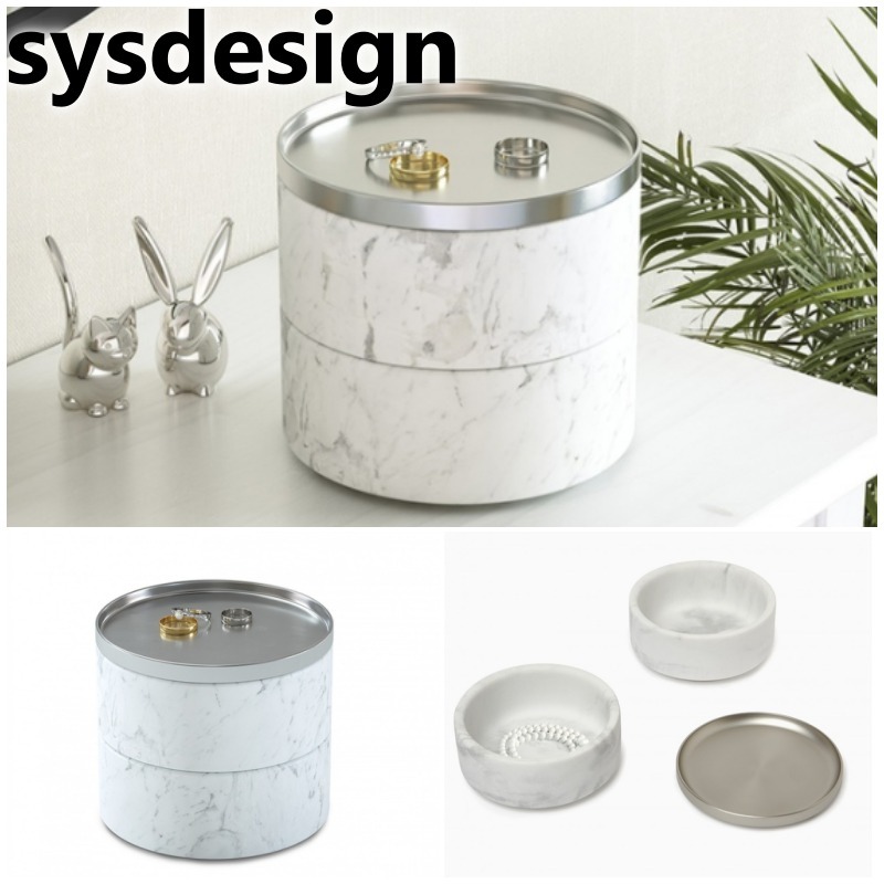 [韓国雑貨] sysdesign×umbra Tesora アクセサリーボックス