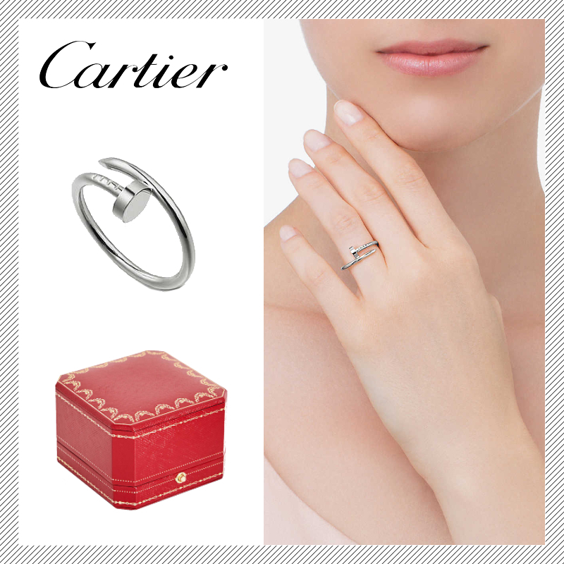 【Cartier】カルティエ Juste un Clou 18K ホワイトゴールド指輪