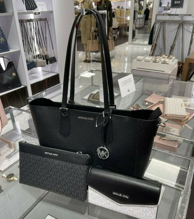 MICHAEL KORS KIMBERLY 3 IN 1 トート ラージ