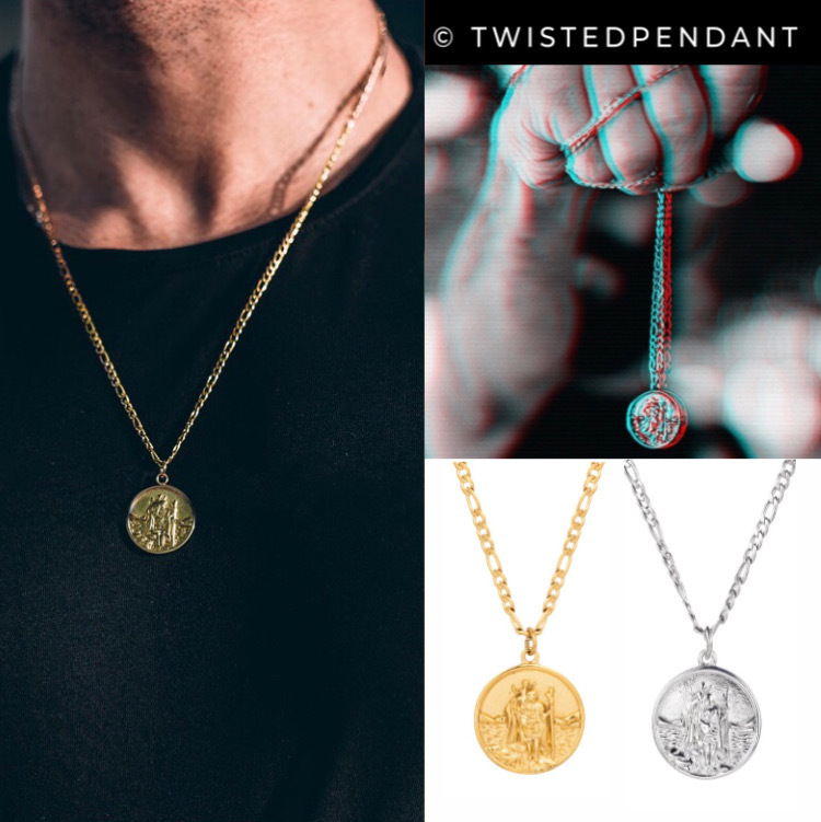 関税/送料込み【twistedpendant】クリストファーペンダント
