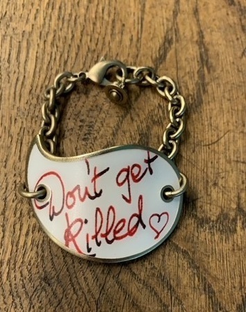 Vivienne Westwood ブレスレット ◆ワールズエンド限定◆Don't get killed ブレスレット(2)