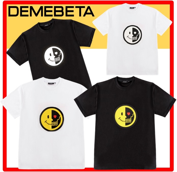 ★韓国の人気★【DEMEBETA】★SMILE LOGO T-SHIR.T★Tシャツ★