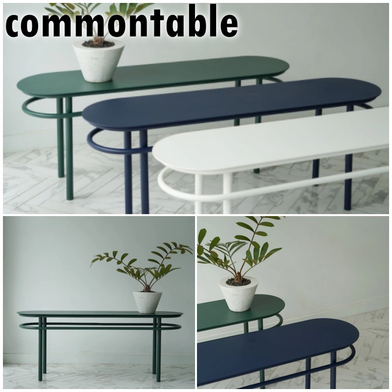 韓国家具 commontable モダン カフェ ベンチ 多用途棚