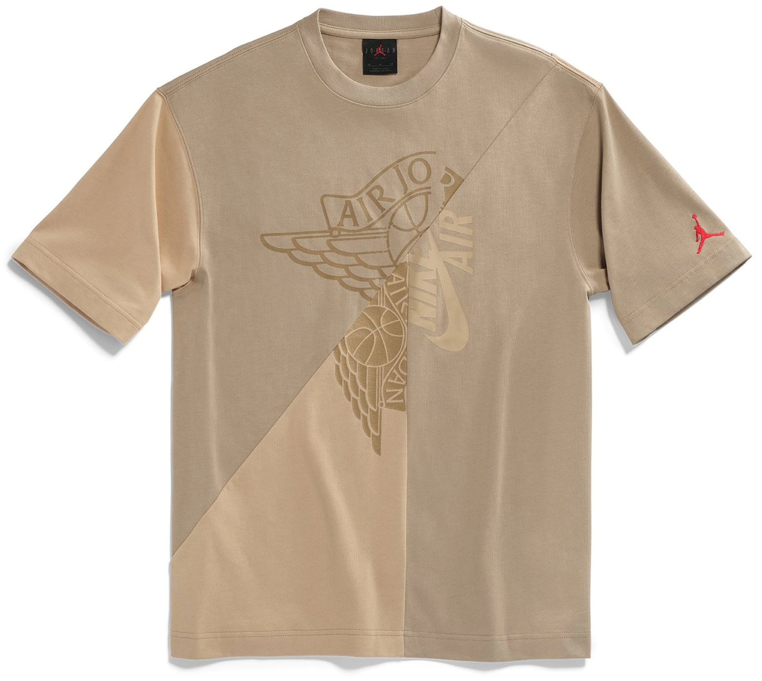 Tシャツ・カットソー 21SS Travis Scott Cactus Jack x Jordan T-Shirt Khaki/Desert