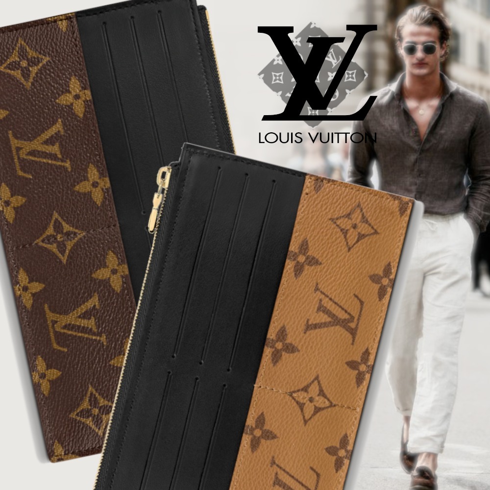 【送料無料キャンペーン?】 ギフトにも【Louis Vuitton】日常使いに便利☆SLIM PURSE/unisex カードケース・名刺入れ 【送料無料キャンペーン?】 ギフトにも【Louis Vuitton】日常使いに便利☆SLIM PURSE/unisex カードケース・名刺入れ