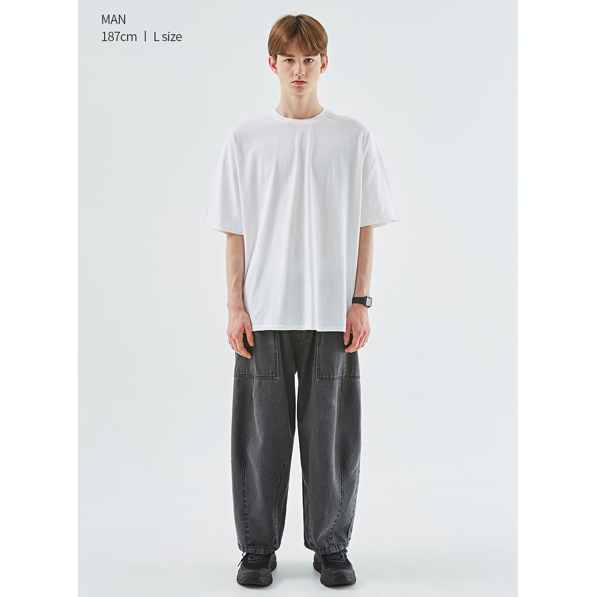 ★ジョングク着用★MINIMALPROJECT★Washed Balloon Denim Pants ☆ジョングク着用☆MINIMALPROJECT☆Washed Balloon Denim Pants