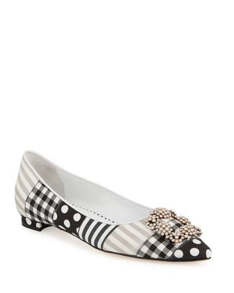 Manolo Blahnik x フラットシューズ(レディース) - 海外通販のBUYMA