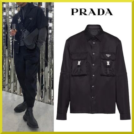 PRADA RE NYLON x シャツ(メンズ)|新作を海外通販【BUYMA】