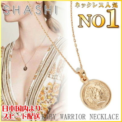【関税・送料無料】SHASHI ★メダル コイン ネックレス コイン coin Shashi(シャシ) ネックレス・ペンダント(レディース
