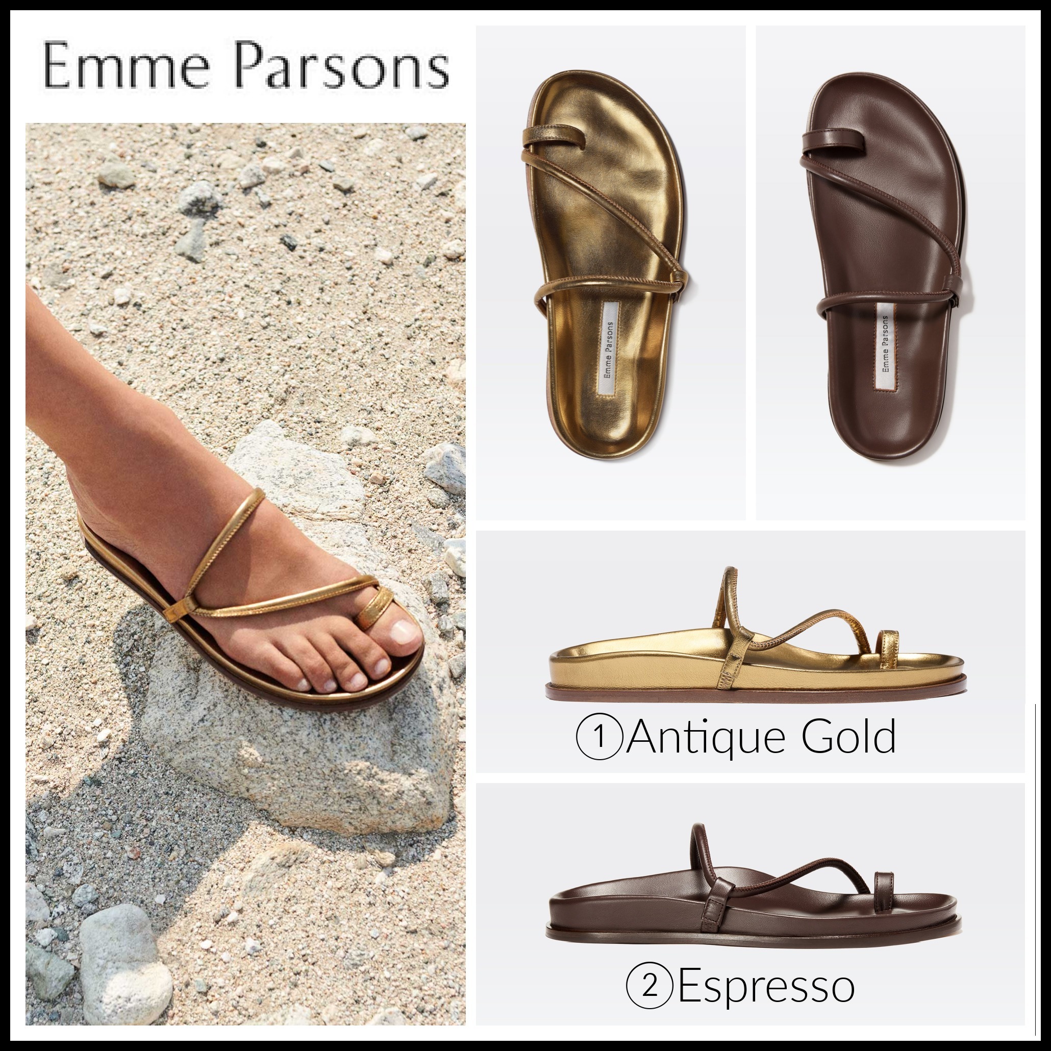【RH取扱い】最新作♪ ★ Emme Parsons ★ Bari