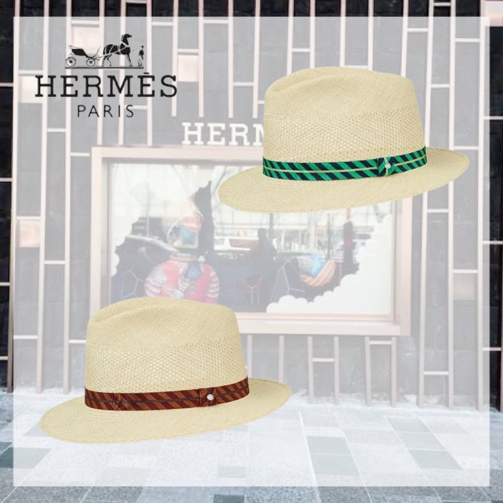 経典ブランド ♪人気♪HERMES(エルメス) ストローハット 帽子 です。 ハット 経典ブランド ♪人気♪HERMES(エルメス) ストローハット 帽子 です。 ハット