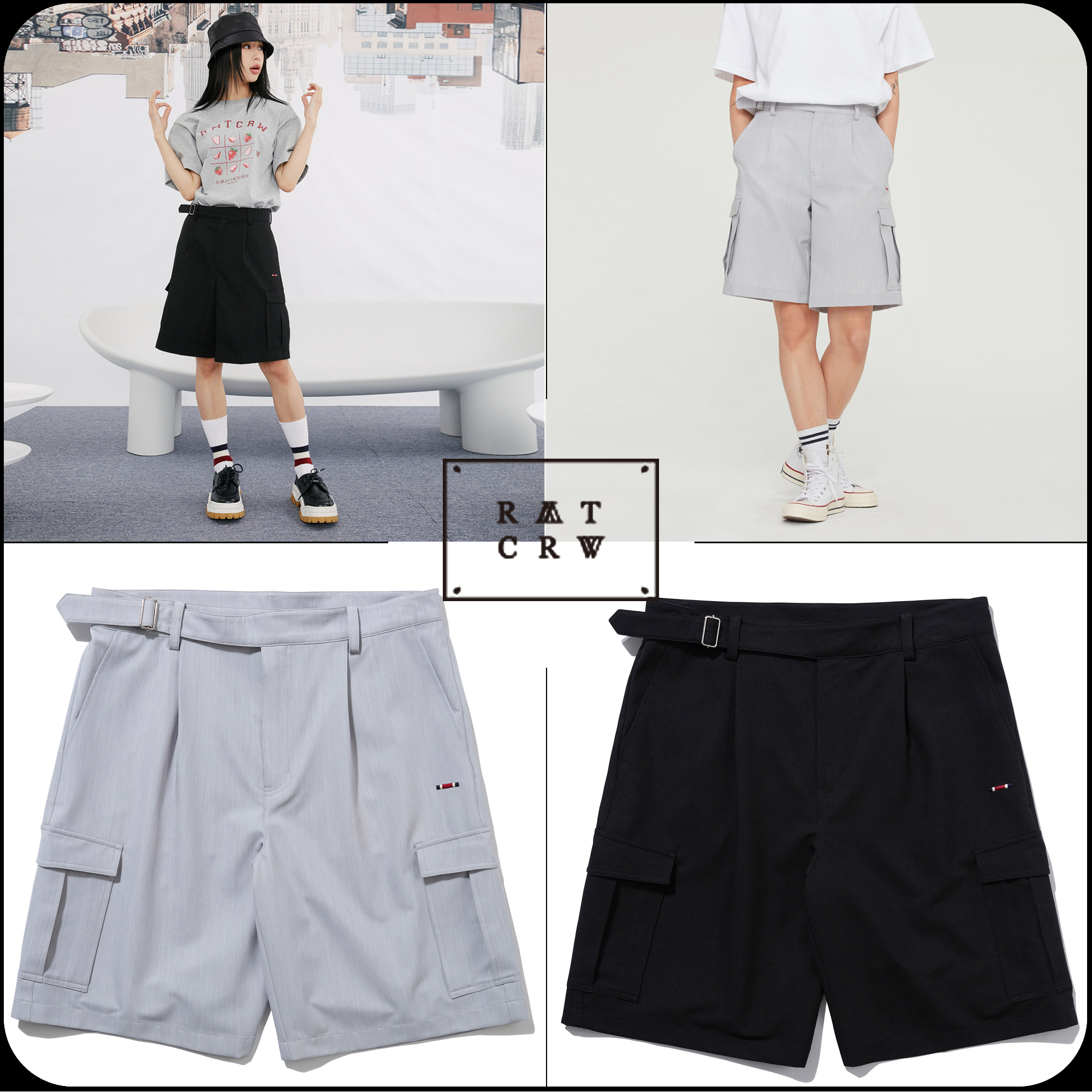 [ROMANTIC CROWN]★韓国大人気★RELAX POCKET PANTS
