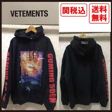 VETEMENTS Hoodies Street Style Hoodies